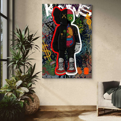 Graffiti Toy Rebel | Art Mural Street Premium