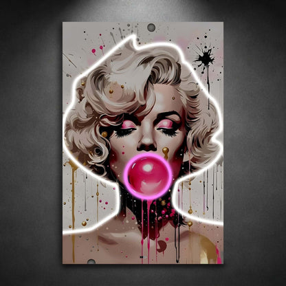 Pink Bubble Muse | Déco Glamour Premium