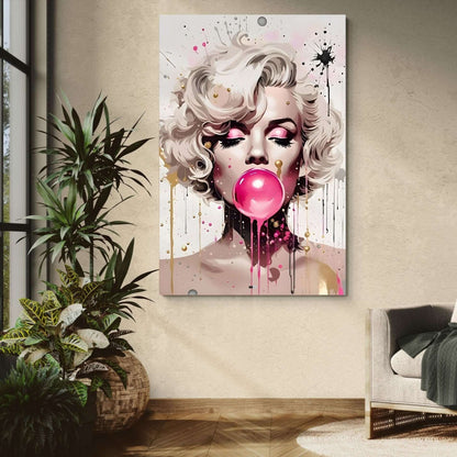 Pink Bubble Muse | Déco Glamour Premium
