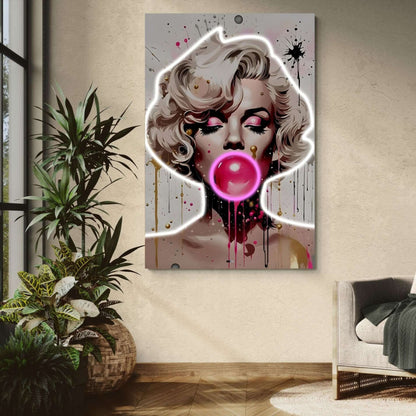 Pink Bubble Muse | Déco Glamour Premium