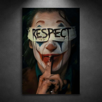 Respect Silence | Déco Rebelle Sombre