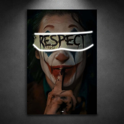 Respect Silence | Déco Rebelle Sombre