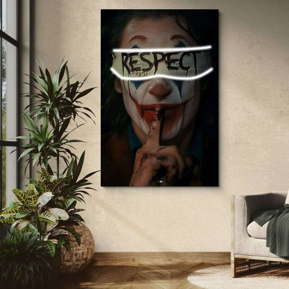 Respect Silence | Déco Rebelle Sombre