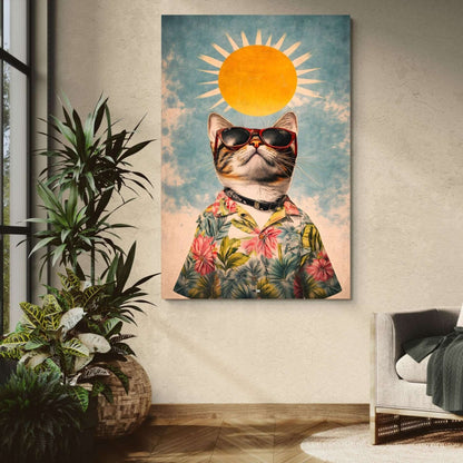 Summer Cat Mood | Déco Pop Fun