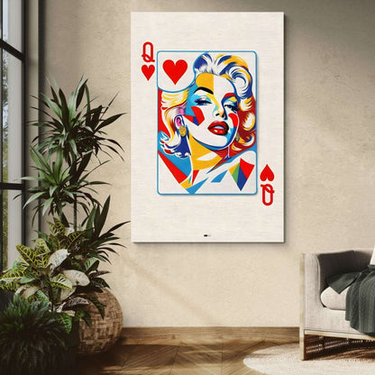 Queen Pop Card | Déco Glamour Premium