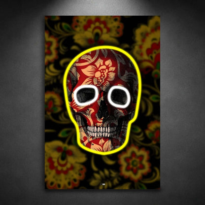 Sugar Skull Rebel | Déco Skull Art Premium