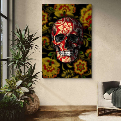 Sugar Skull Rebel | Déco Skull Art Premium