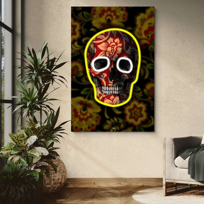 Sugar Skull Rebel | Déco Skull Art Premium