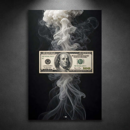 Smoke Dollar | Décoration Argent Premium