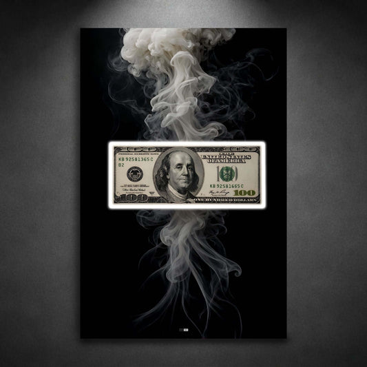 Smoke Dollar | Décoration Argent Premium