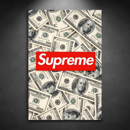 Hype Money Wall | Cadre Argent & Ambition