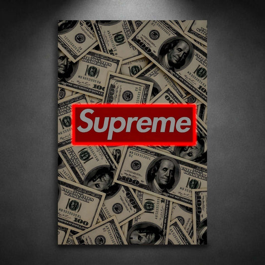 Hype Money Wall | Cadre Argent & Ambition