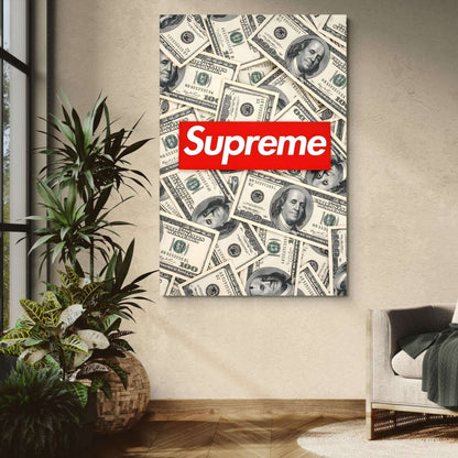 Hype Money Wall | Cadre Argent & Ambition