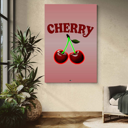 Cherry Pop | Décoration Pop Art Cerise