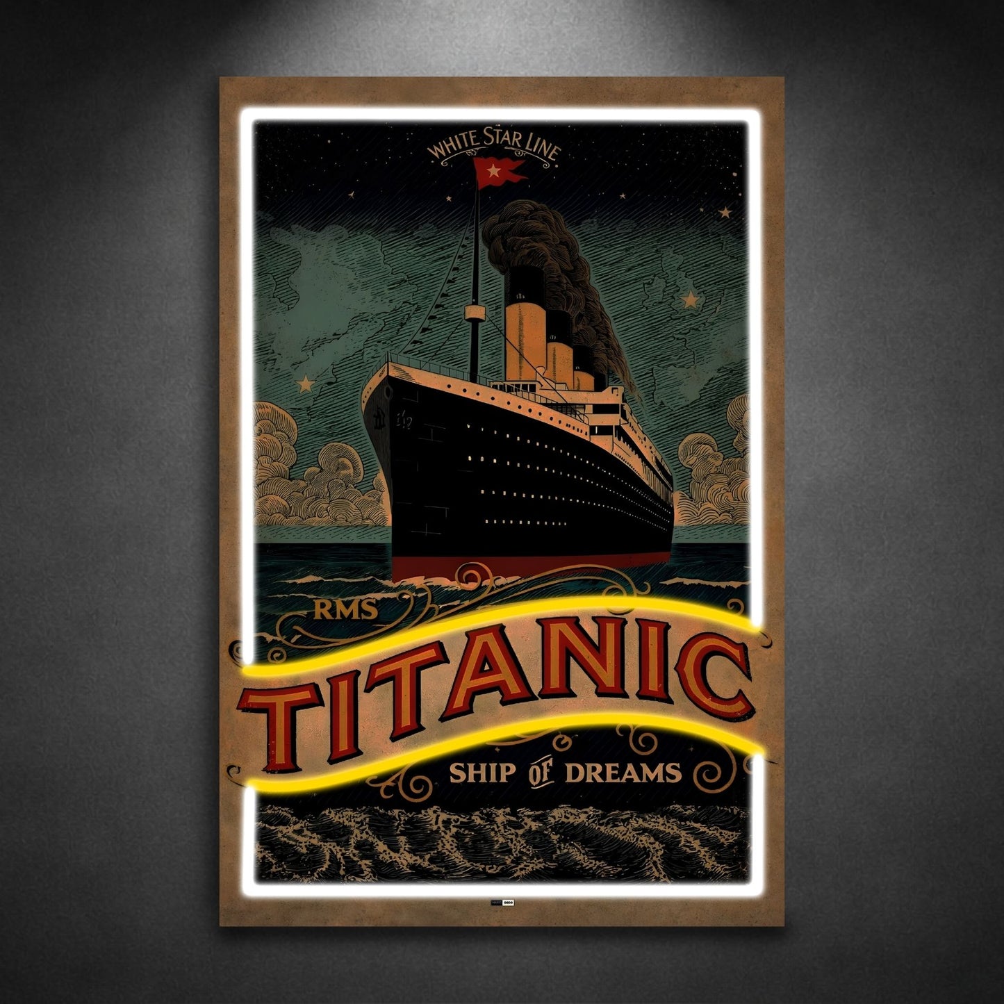 Art Print Mercedes AMG G63 Brabus 800