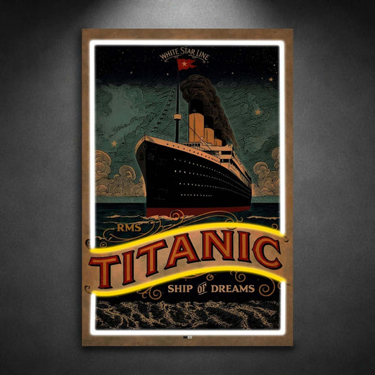 Ocean Liner Dreams | Affiche Voyage Vintage