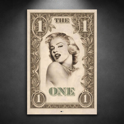 One Dollar Muse | Décoration Argent Rétro