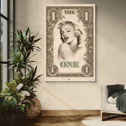 One Dollar Muse | Décoration Argent Rétro