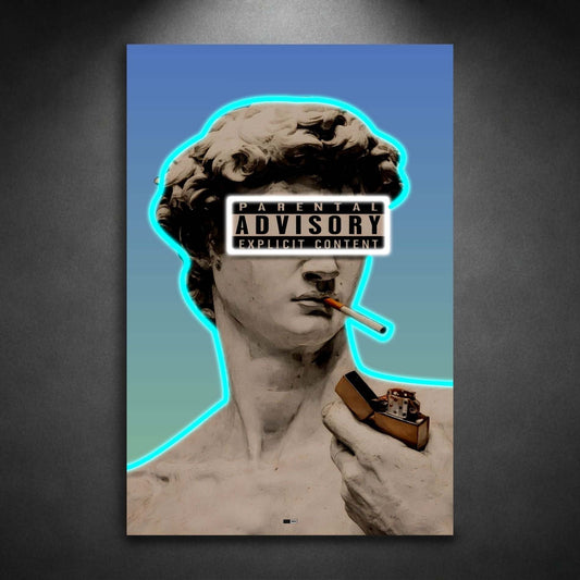 Explicit Marble | Art Mural Statue Provocante