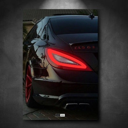 Tableau NÉON Mercedes AMG CLS 63S