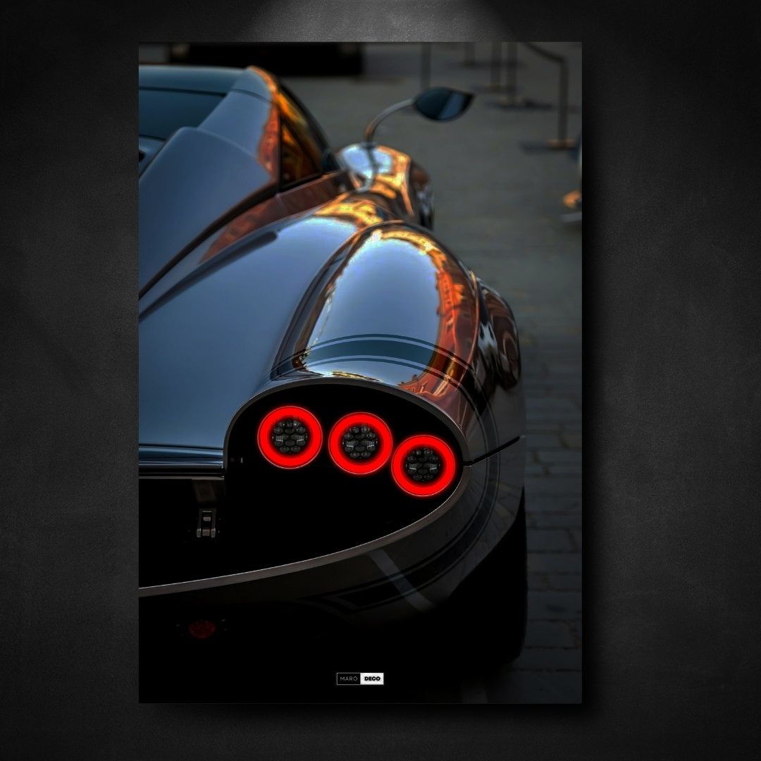 Tableau Néon Pagani Huayra-Marodeco