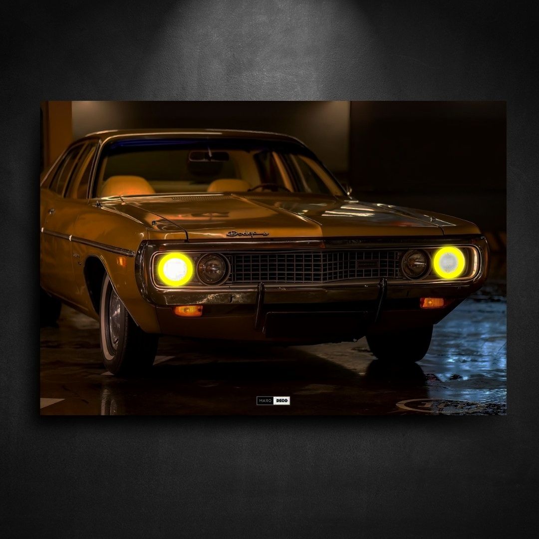 Tableau Néon Dodge Coronet Sedan-Marodeco