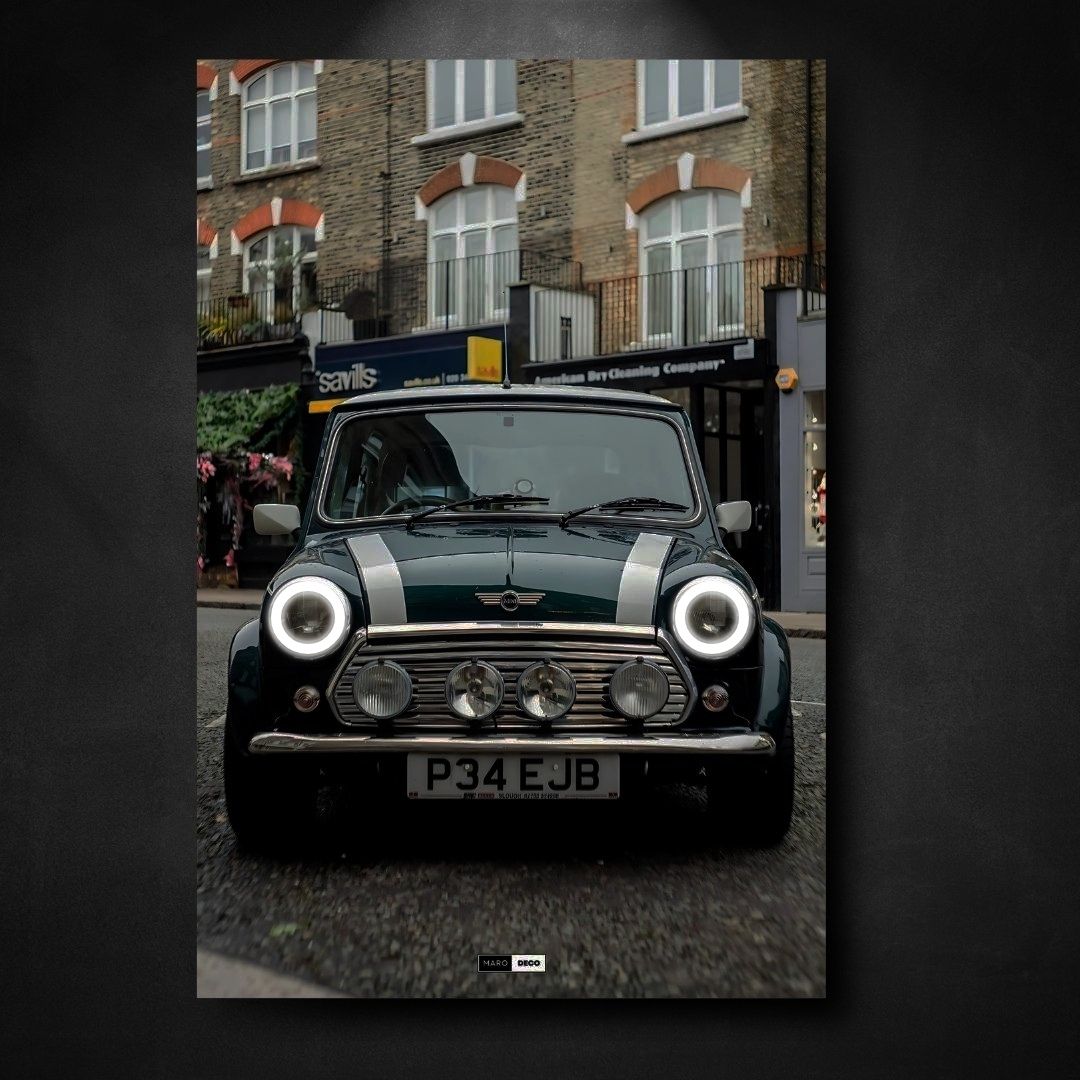 Tableau Néon Mini Cooper Mk III-Marodeco