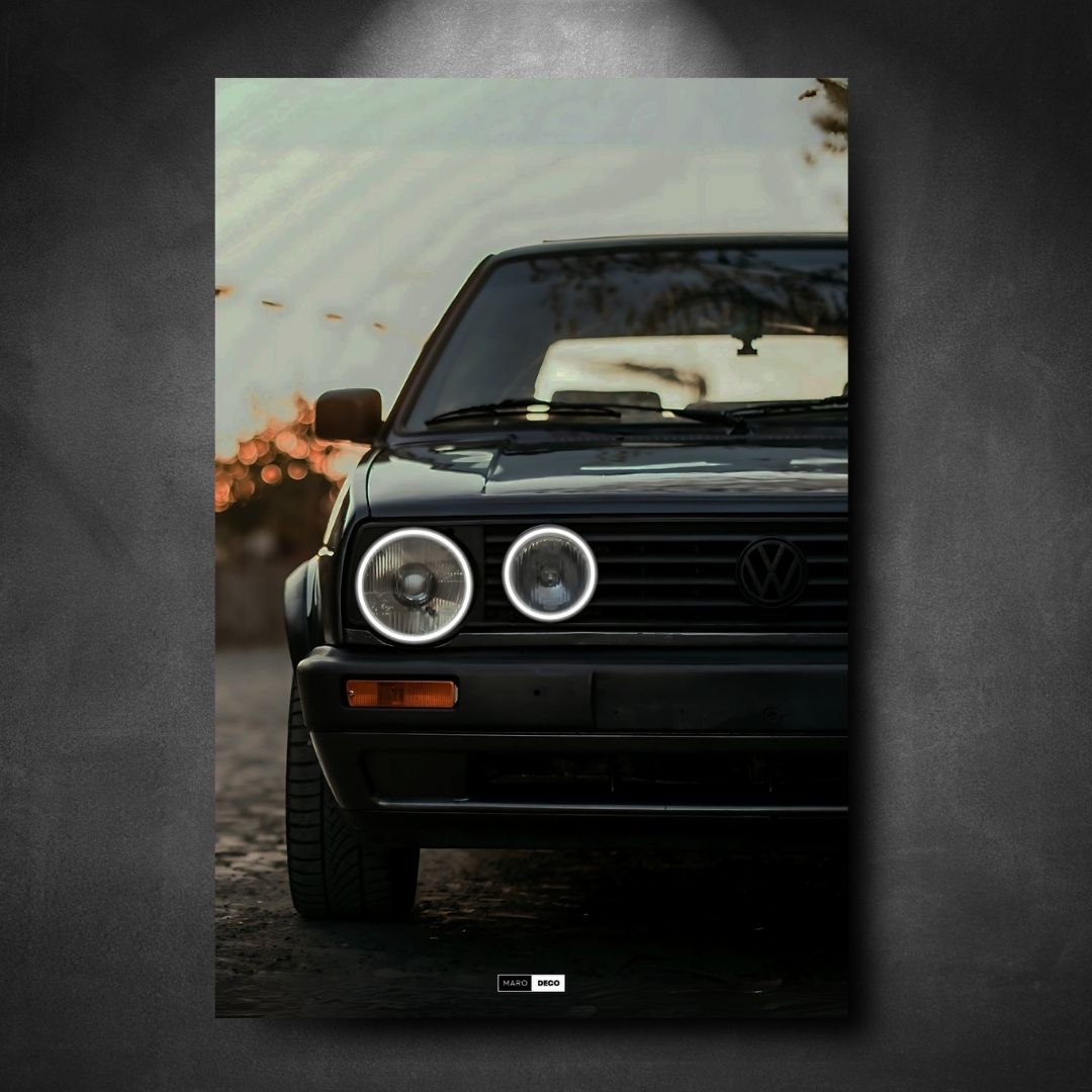 Tableau Néon Volkswagen Golf Mk2-Marodeco