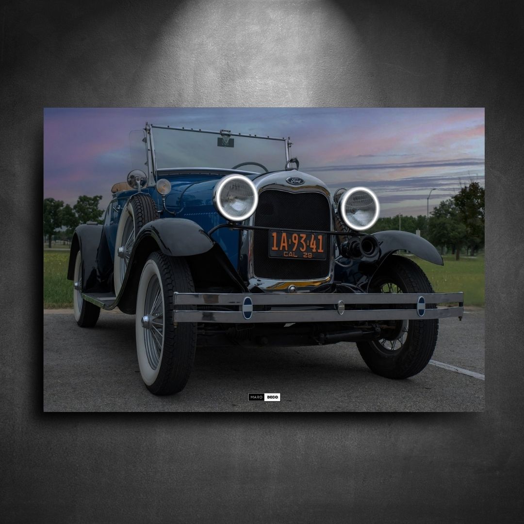 Tableau Néon Ford Model A-Marodeco