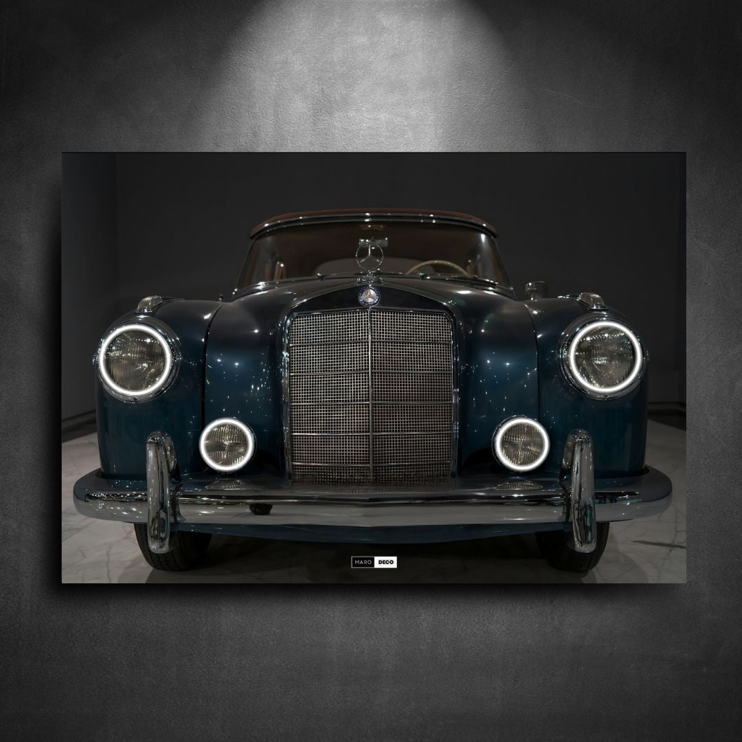 Tableau Néon Mercedes 220 S Cabriolet-Marodeco