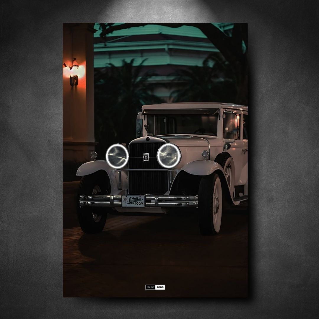 Tableau Néon Cadillac V-8 Series 341-Marodeco