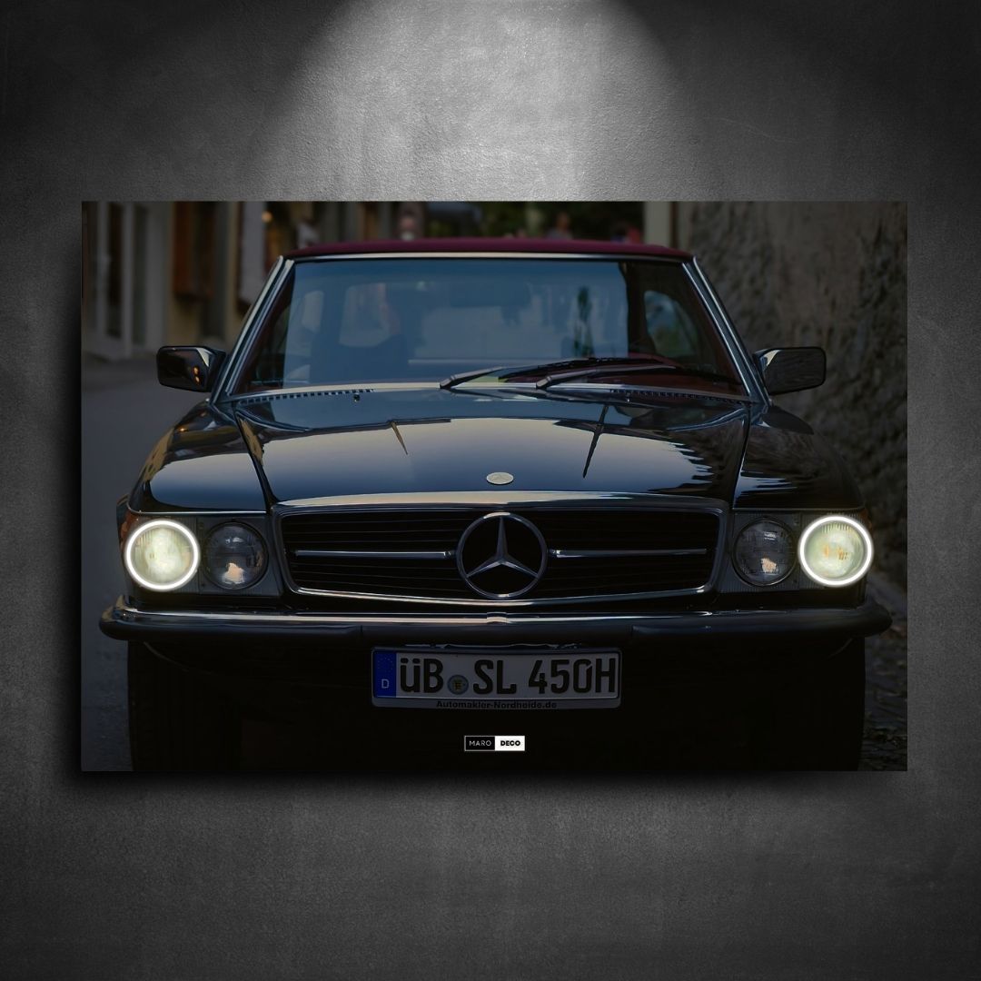 Tableau Néon Mercedes 380 SL-Marodeco