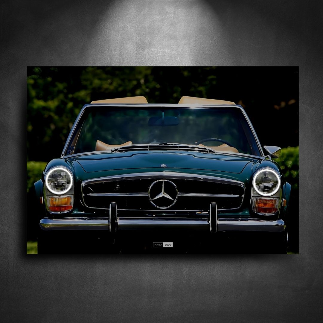 Tableau Néon Mercedes W113 SL Pagode-Marodeco