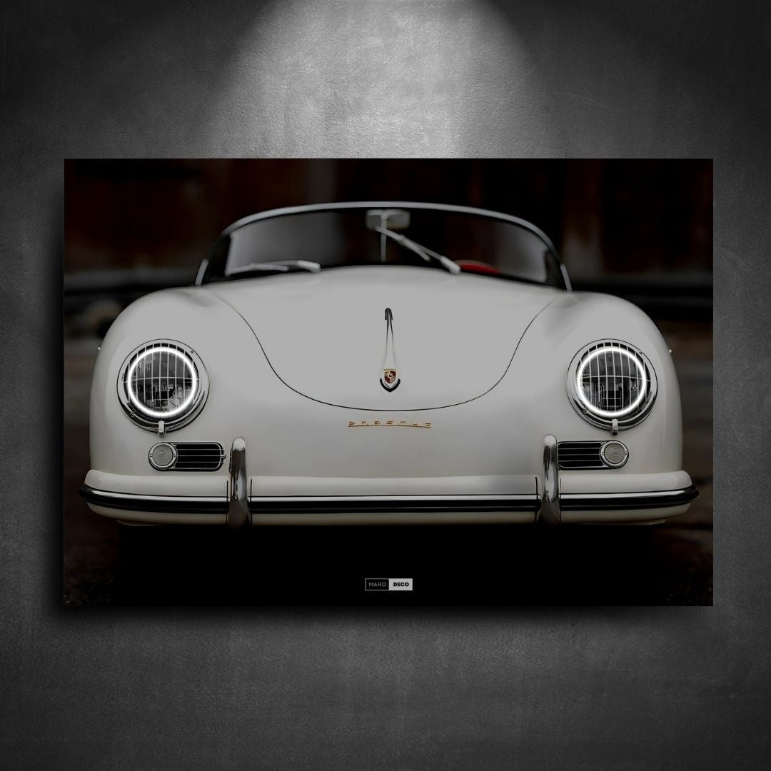 Tableau Néon Porsche 356-Marodeco
