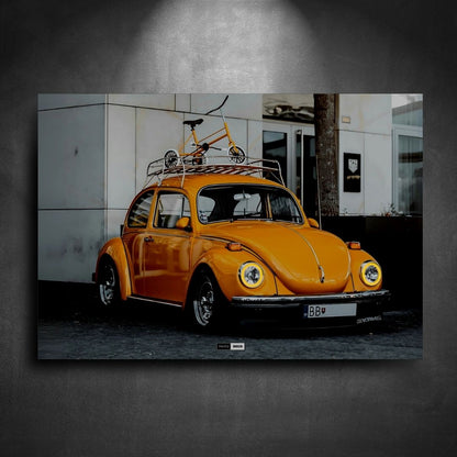 Tableau Néon Volkswagen Coccinelle-Marodeco