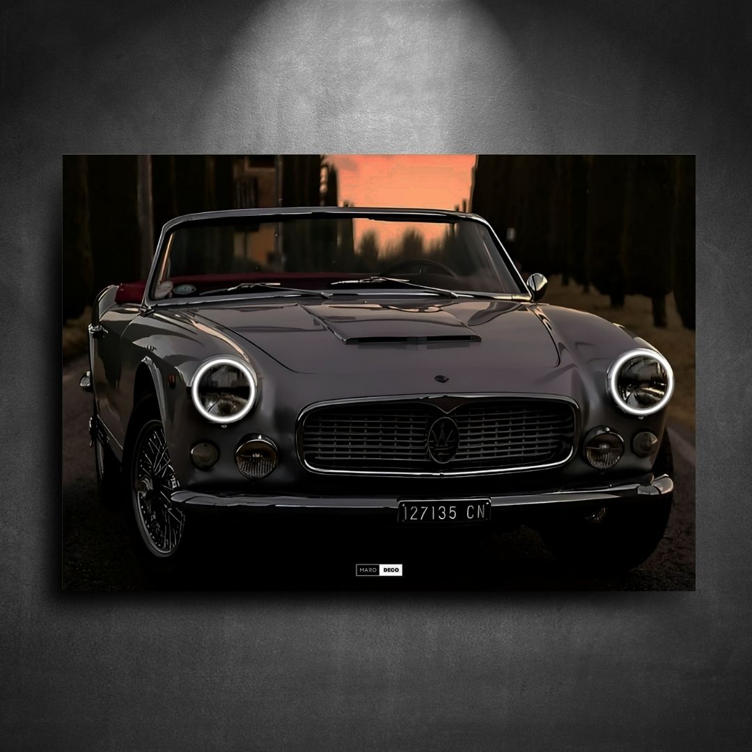 Tableau Néon Maserati 3500 GT Spyder-Marodeco
