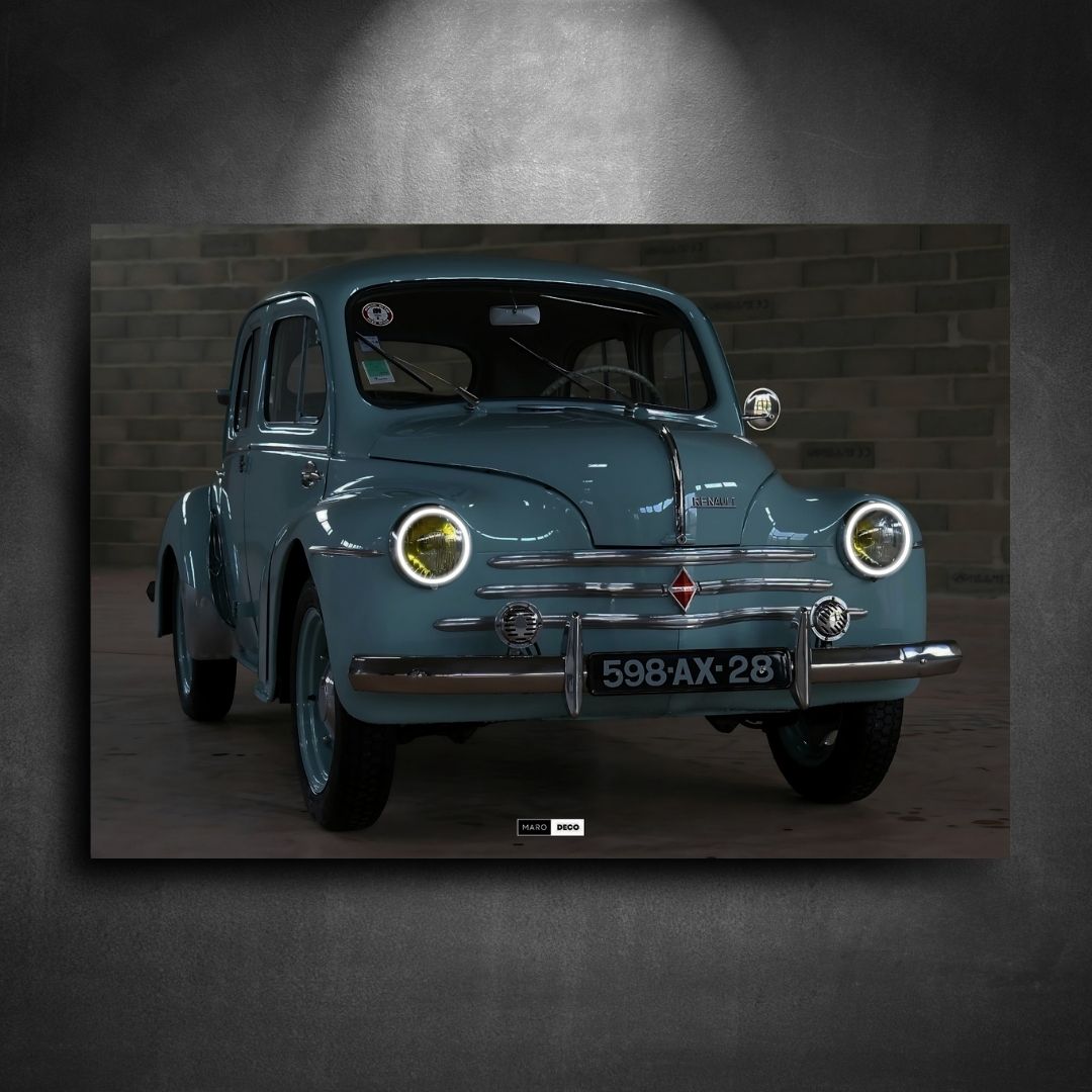 Tableau Néon Renault 4CV-Marodeco