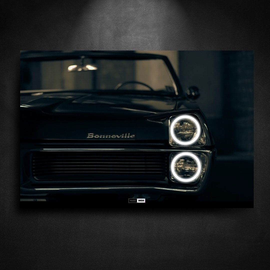 Tableau Néon Pontiac Bonneville-Marodeco