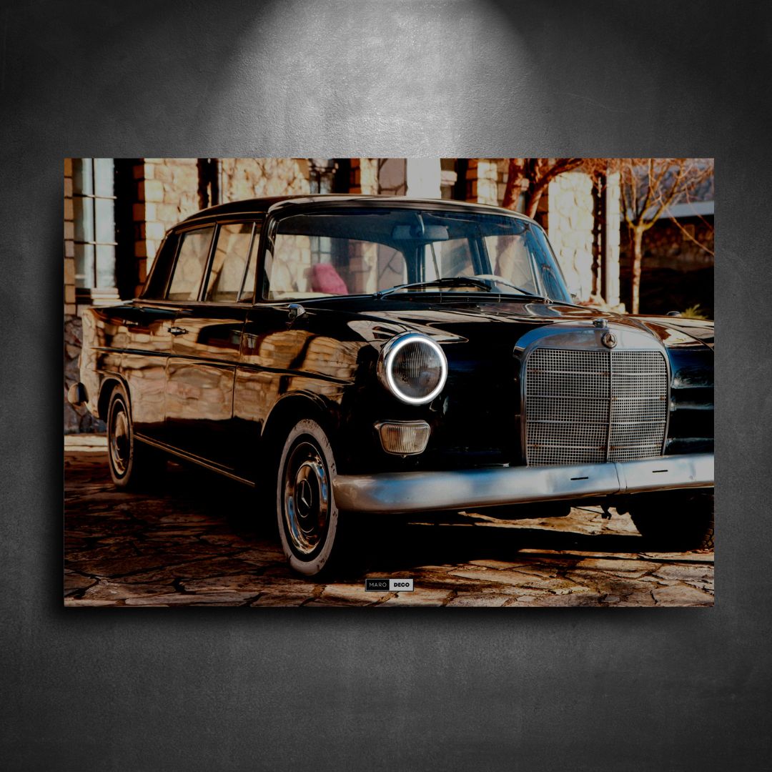 Tableau Néon Mercedes W110 Fintail-Marodeco