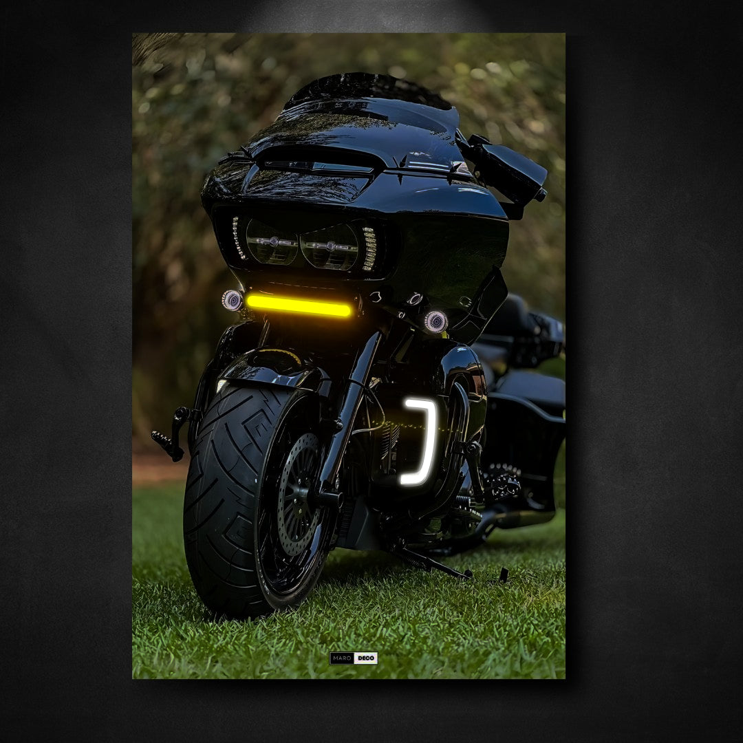 Marodeco Tableau NÉON Harley Davidson Road Glide