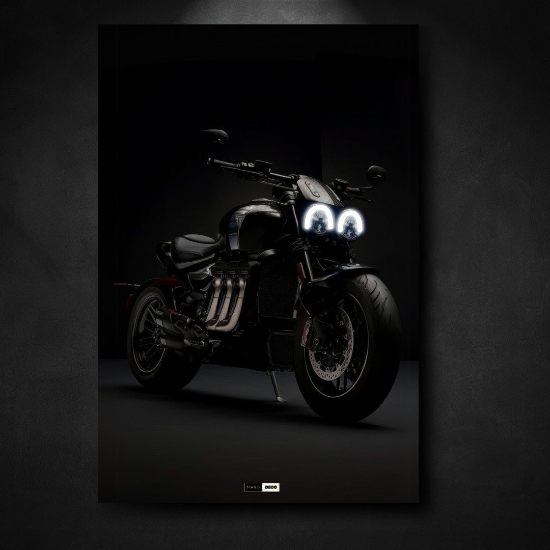 Marodeco Tableau NÉON Triumph Rocket 3 TFC