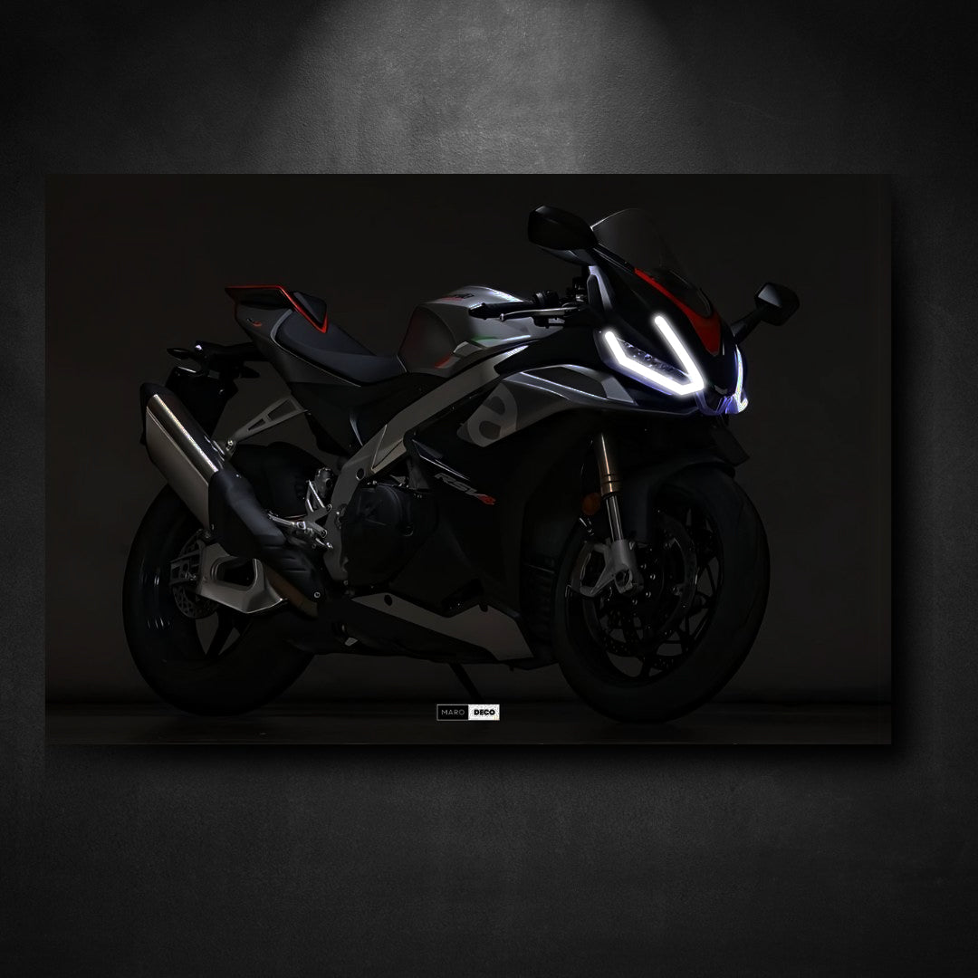 Tableau NÉON Aprilia RSV4 1100 Factory