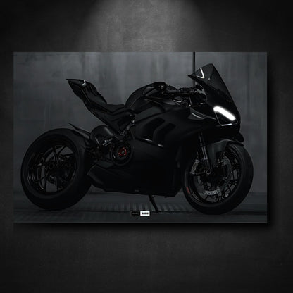 Art Print NEON Ducati Panigale V4