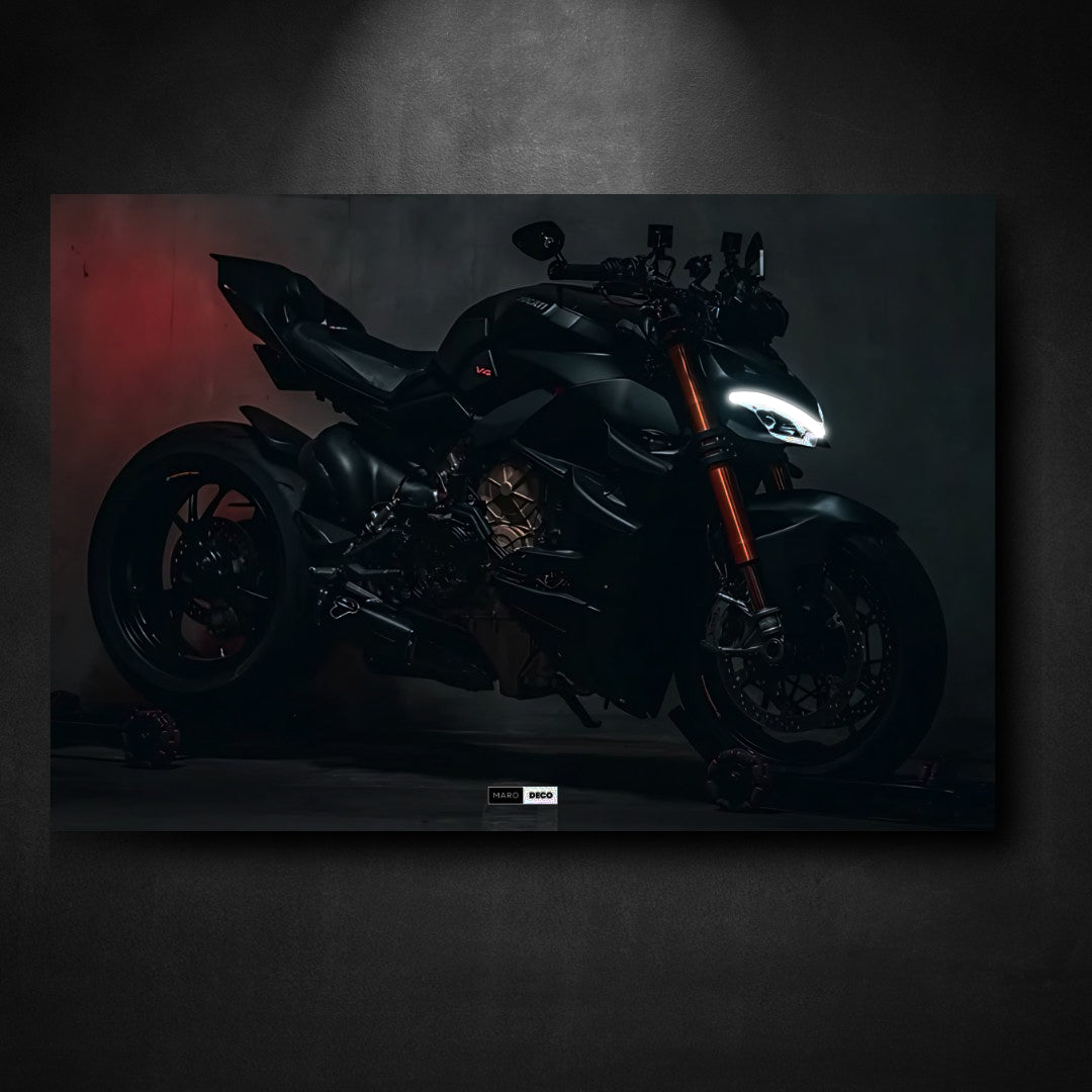 Kunsttafel NEON Ducati Streetfighter V4 S