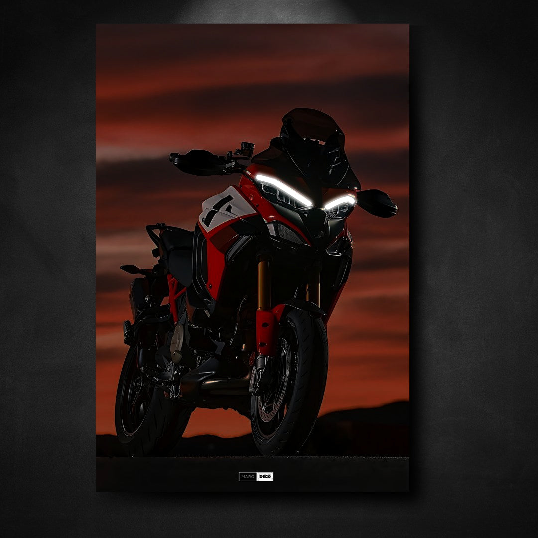 Marodeco Tableau NÉON Ducati Multistrada V4