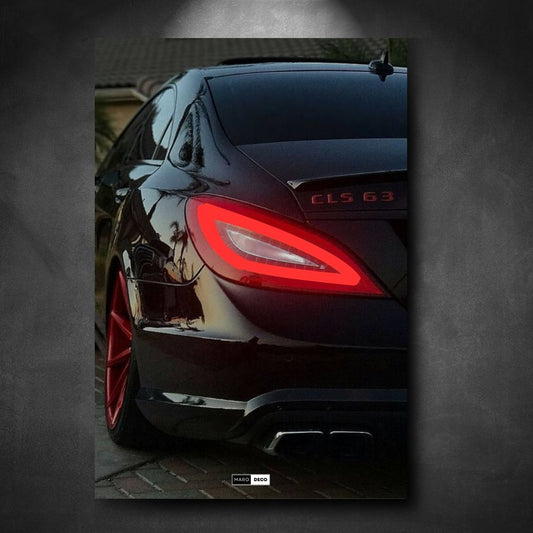 Tableau NÉON Mercedes AMG CLS 63S