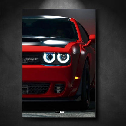 Tableau NÉON Dodge Challenger SRT Demon