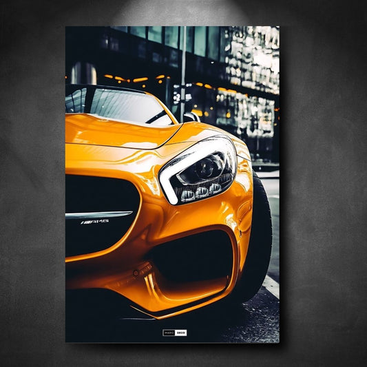 Tableau NÉON Mercedes AMG GT S