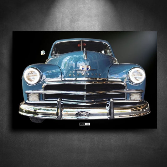 Tableau Néon Plymouth De Luxe Sedan-Marodeco
