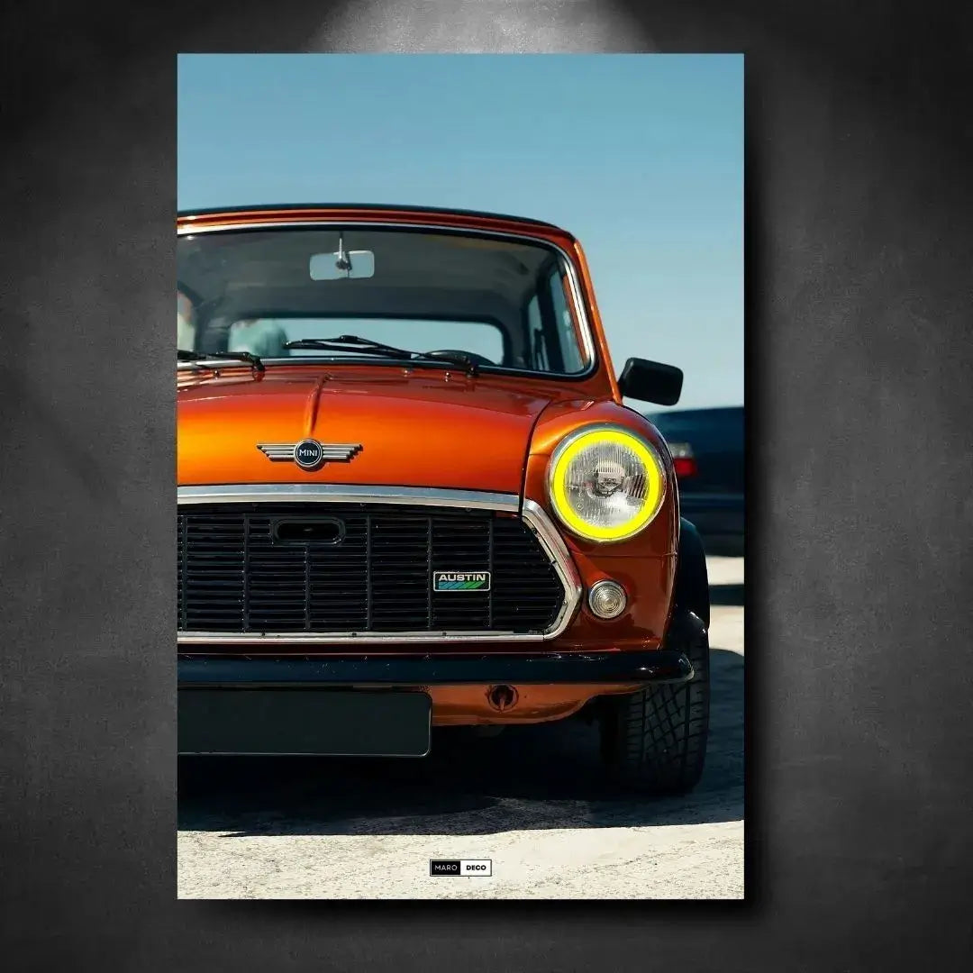 Tableau Austin Mini Cooper en Plexiglass | Marodeco